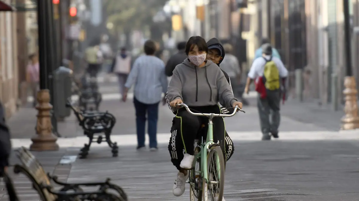 calle zaragosa en bici 